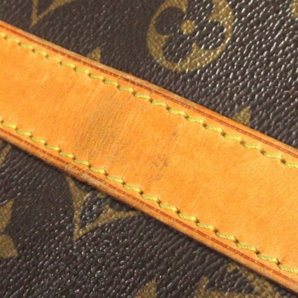 100% Authentic LOUIS VUITTON Keepall 55 Brown Monogram Travel Bag - Picture 9 of 15